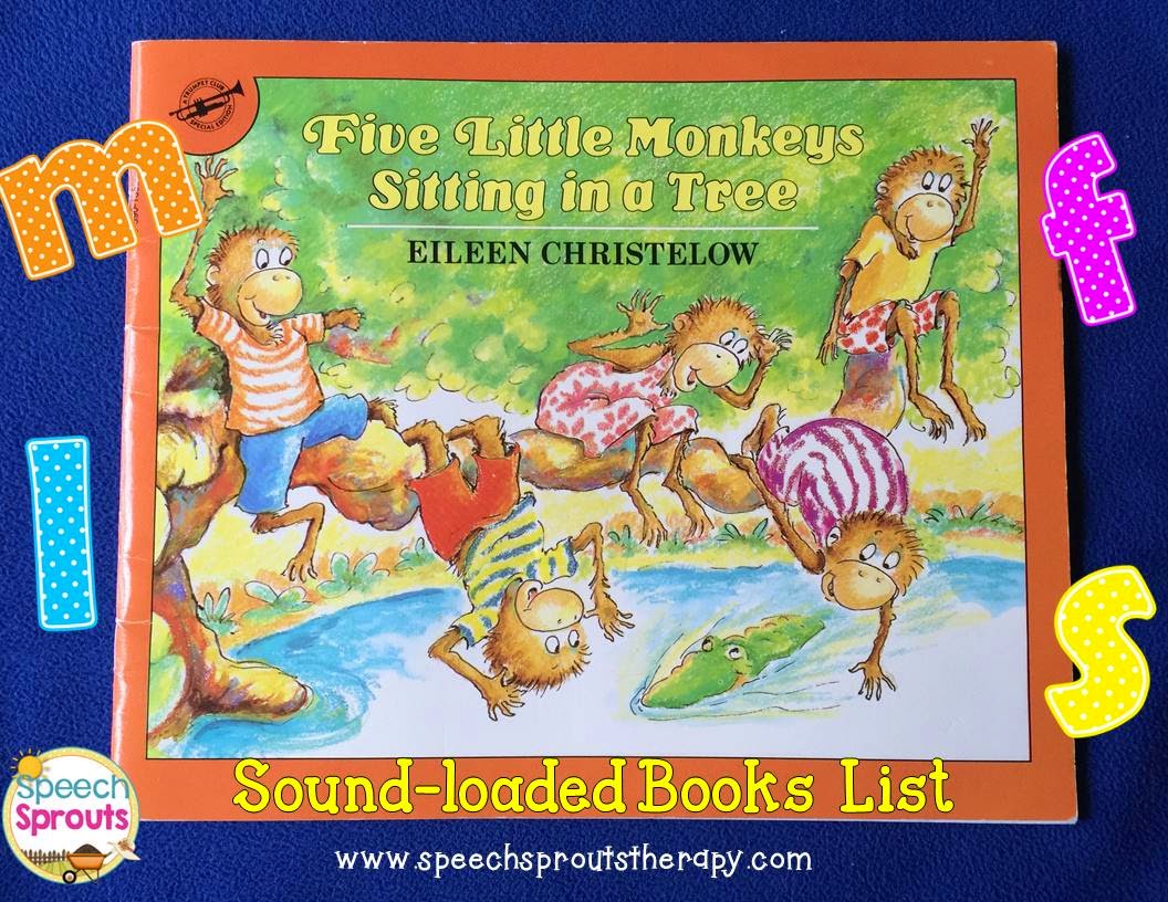 Sound-loaded storybook List for Speech Therapy