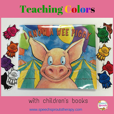 So much fun teaching colors with I Knew a Wee Piggy