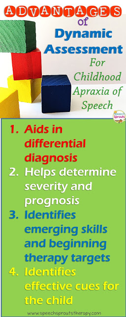 How to Uncover Emerging Skills with a  Dynamic Assessment for Childhood Apraxia of Speech www.speechsproutstherapy.com