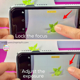 Autism Supports: How Make Photos with No Background Using Your Smartphone by Speech Sprouts- Making a choice board www.speechsproutstherapy.com
