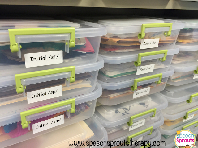 Getting Organized- My Top 3 Tips for SLPs Speech Sprouts www.speechsproutstherapy.com