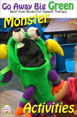 Go Away Big Green Monster: Best-Ever Books For Halloween Speech Therapy www.speechsproutstherapy.com