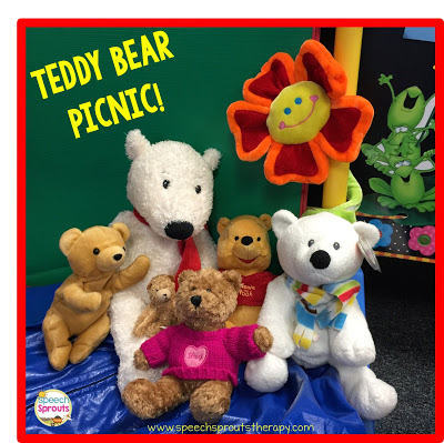 Teddy Bear Picnic www.speechsproutstherapy.com