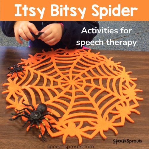 Itsy Bitsy Spider Fun For /sp/ - Speech Sprouts