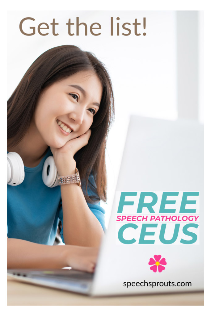 free online courses speech therapy