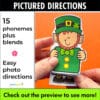 St Patrick's Day Speech Therapy Articulation Activities Easy Fold-It ...
